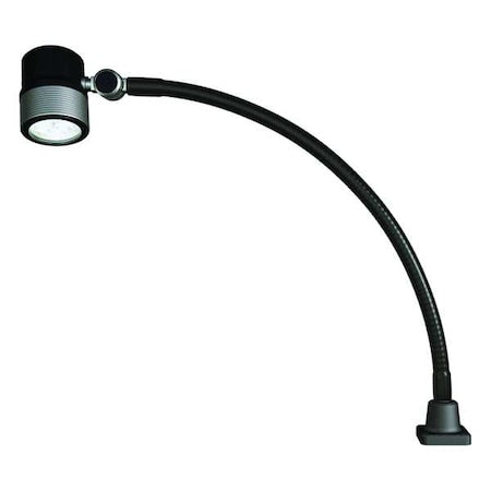 Task Light, Gooseneck, 8.5 W, Black