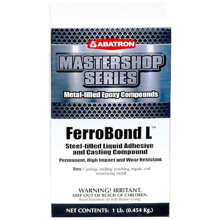 Putty, 1 lb Container Size, Pail, FerroBond P, Gray