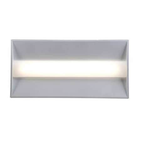 Recessed Troffer, 4 ft L, 4000 lm, 33.5W