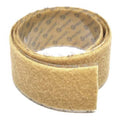 Hook and Loop Roll, Acrylic Adhesive, 75 ft., 1.00"" W, Beige