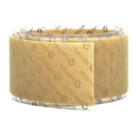 Hook and Loop Roll, Acrylic Adhesive, 75 ft., 2.00" W, Beige