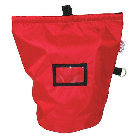 Tote Bag, Red, Nylon
