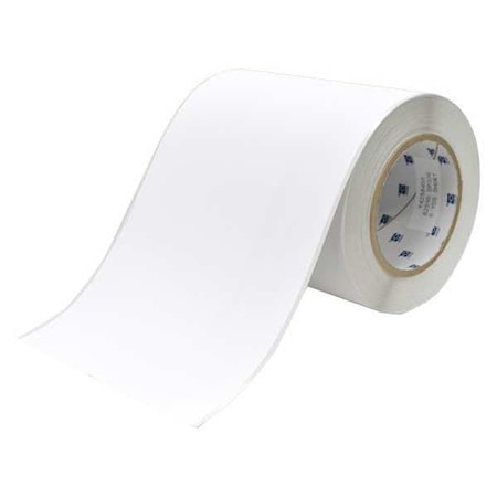 ContinuousLabelStock, White, Matte, 6inW