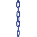 Plastic Chain, Blue, 100 ft Length, Gloss