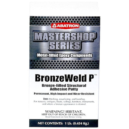 Putty, 1 lb Container Size, Pail, BronzeWeld-P, Bronze