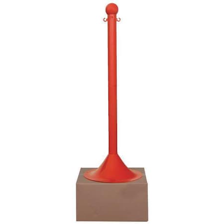 Stanchion, Post Dia. 2", Red