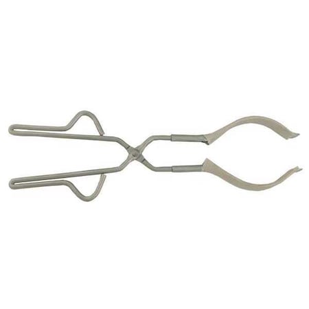 Flask Tongs, SS, 12-1/2" L