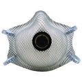 Disposable Respirator, N95, Nuisance Organic Vapors w/Exhale Valve, Dual Straps, M, Vendor Pack (2)