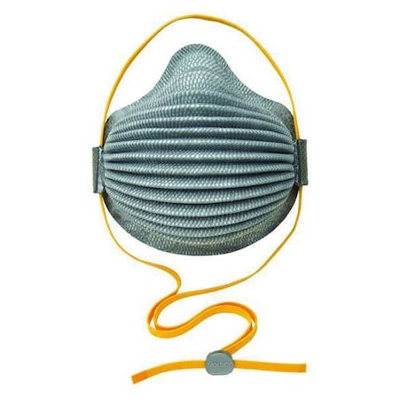 Particulate Respirator, N95, Nuisance Organic Vapor, AirWave, SmartStrap, Molded, M/L, Vendor Pack 2