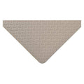 Antifatigue Mat, 10 ft. L x 3 ft. W, 1" Thickness, Vinyl, Diamond Plate, Gray