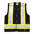 Surveyor Safety Vest, Black, S