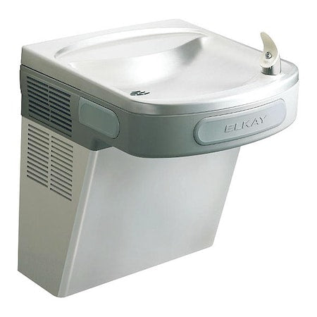 On-Wall Single Drinking Fountain, 1 Level, 18.375" D, 19.8125" H, 19" W