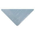 Antifatigue Mat, 5 ft. L x 3 ft. W, 1" Thickness, Vinyl, Marble, Blue/White