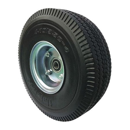 Solid Wheel, Sawtooth, 10 1/2" Dia., 3" W