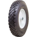 Flat Free Polyurethane Foam Wheel, 15 1/2 in Dia., 4 In W, 375 Load Rating