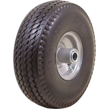 Solid Wheel, Sawtooth, 10" Dia., 3-1/4" W
