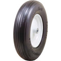 Solid Wheel, Ribbed, 375 lb. Load Rating