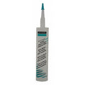 Silicone Glazing Sealant, 10 oz, Cartridge, Transparent White, Silicone Base, Glazing