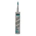 Silicone Sealant, 10 oz, Cartridge, Transparent White, Silicone Base, Tub/Tile/Ceramic