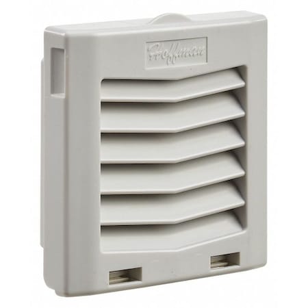 Exhaust Grill/Filter, 4.42" H x 4.44" L