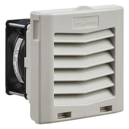 Axial Fan, Square, Plastic, 4-7/16 in H