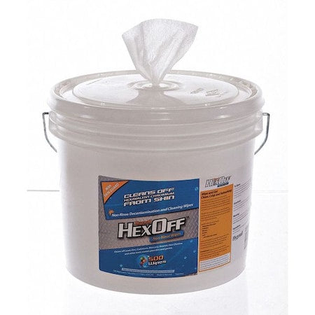 Heavy Metal Removing Wipes, 8inL, 6inW, PK2