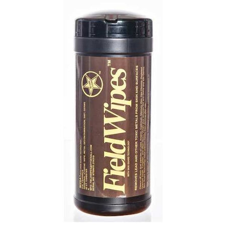 Toxic Metal Removing Wipes, Canister, PK12
