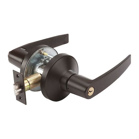 Door Lever Lockset, MIA Straight Style
