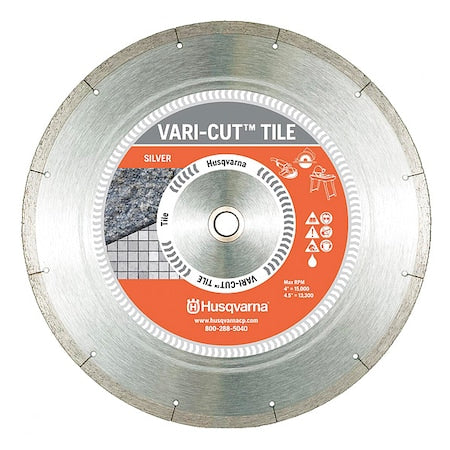 DiamondSawBlade, Diam:10", Thick:0.07"