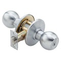 Knob Lockset, 2-3/4" Backset, Mechanical