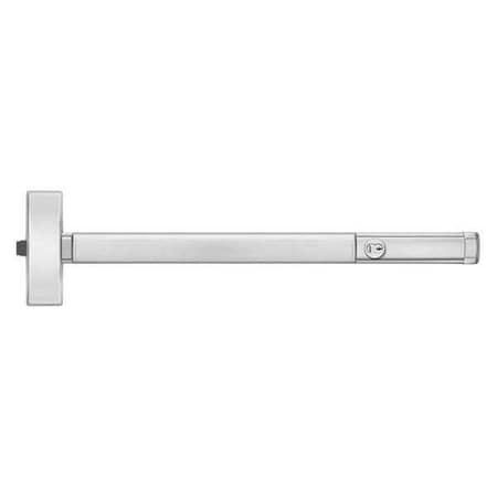 Rim, Exit Device, Satin SS, 48" Door W