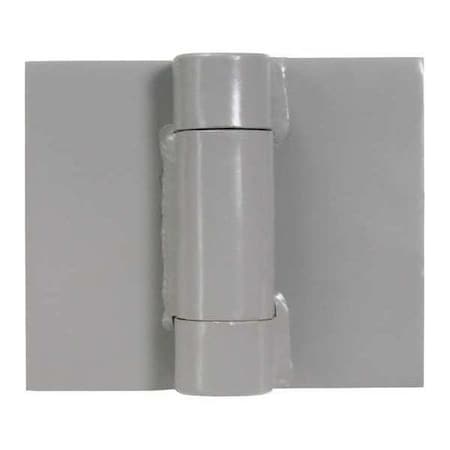 Door and Butt Hinge, Steel, Full Surface Mounting, 2 1/2 in Leaf W x 5 in Leaf H, Prime Coat
