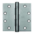 Door and Butt Hinge, Bronze, Full Mortise Mounting, 2 in Leaf W x 4 in Leaf H, Oil Rubbed Bronze