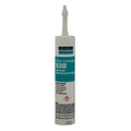 Silicone Adhesive Sealant, 10 oz, Cartridge, White, Silicone Base, 838