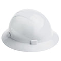 Hard Hat, Americana 360(R), Polyethylene, 4 Point Ratchet, Type 2, Class E, White