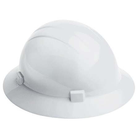 Hard Hat, Americana 360(R), Polyethylene, 4 Point Ratchet, Type 2, Class E, White