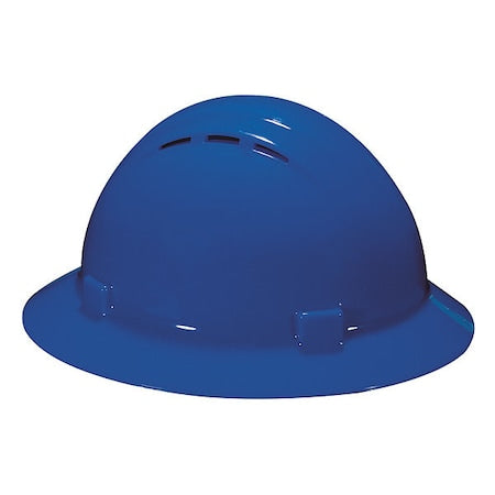 Hard Hat, Americana, Polyethylene, 4 Point Pinlock, Type 1, Class C, Blue