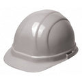 Hard Hat, Omega II, Polyethylene, 6 Point Ratchet, Type 1, Class E, Gray