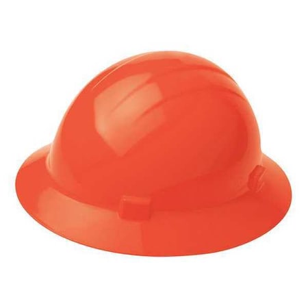 Hard Hat, Americana, Polyethylene, 4 Point Pinlock, Type 1, Class E, Orange