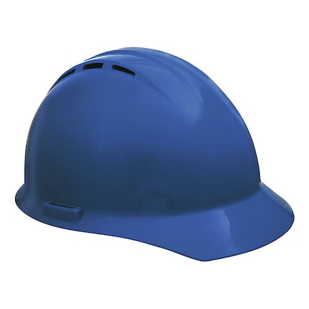 Hard Hat, Americana, Polyethylene, 4 Point Pinlock, Type 1, Class C, Blue