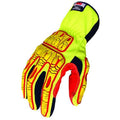 Impact Gloves, Size M, Yellow, PR
