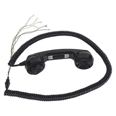 Handset Kit, Black, Plastic