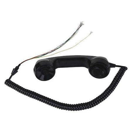 Handset Kit, Black, Plastic
