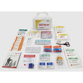 First Aid Kit and Housing, Plastic 71 Components, 25 People Served