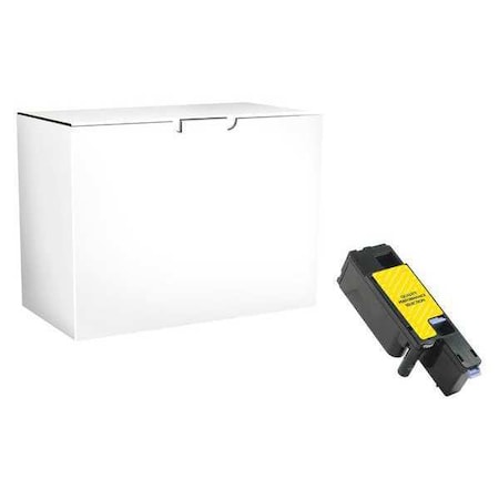 Toner Cartridge, Yellow, Remanufactured