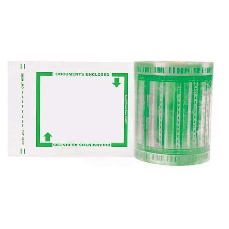 Packaging Tape, 5" W, Clear, PK12