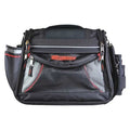 Tool Bag, General Purpose, 15 Pockets, Black, Polyester, 20 Pockets