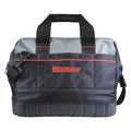 Tool Bag, General Purpose, 16 Pockets, Black, Polyester, 16 Pockets