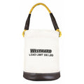 Bucket Bag, Natural, Canvas, 0 Pockets