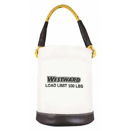 Bucket Bag, Natural, Canvas, 0 Pockets